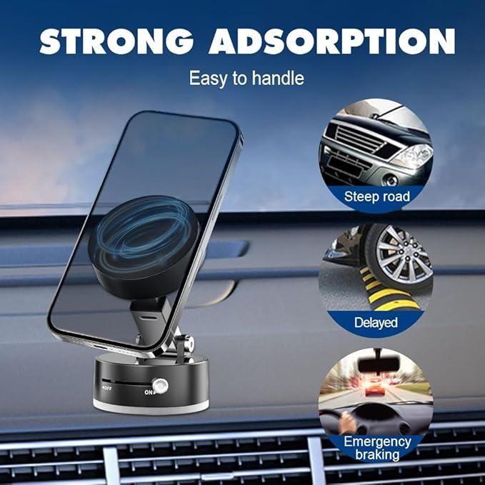 RickShopper GripX Pro – 360° Rotating Car Mount