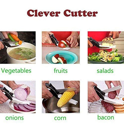 RickChop Clever Cutter – 2-in-1 Kitchen Knife
