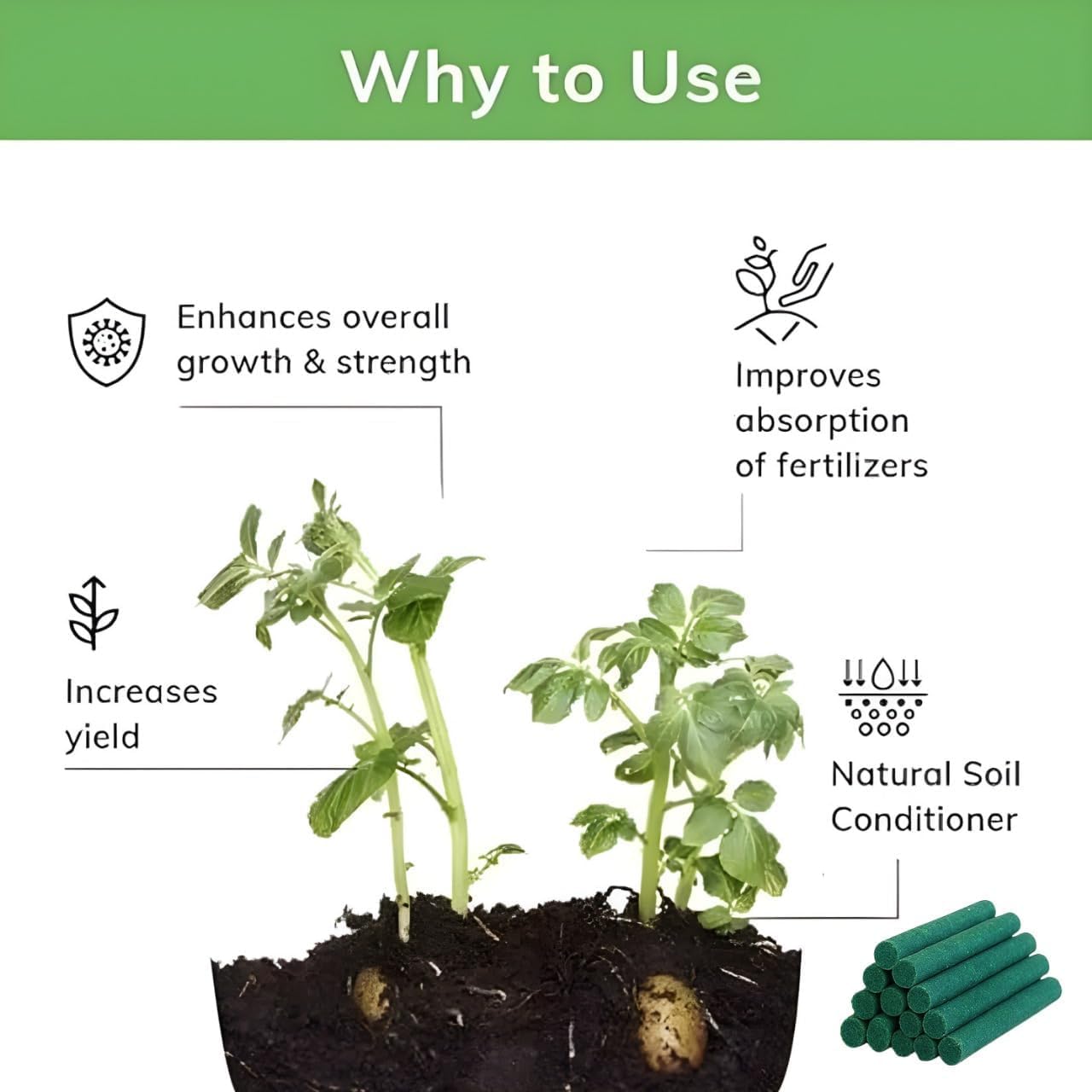 Fertilizer Sticks for Pots Plants ( 25 Sticks )