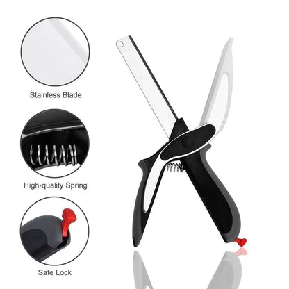 RickChop Clever Cutter – 2-in-1 Kitchen Knife