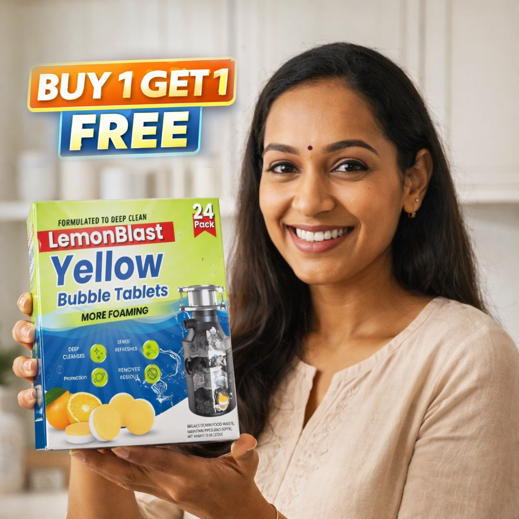Foaming Drain Cleaning Tablets for Sink, Pipes & Disposal